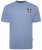 Kam Jeans 5711 Endless Summers Slub Tee With Back Print Blue - T-shirts - T-shirts Homem Tamanhos Grandes