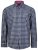 Kam Jeans 6156 Long Sleeve Check Shirt Navy - Camisas - Camisas Homem Tamanhos Grandes