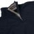 Kam Jeans 7092 Sweatshirt com meio fecho Azul-marinho - Sweatshirts & hoodies - Sweatshirt & Camisolas com Capuz tamanhos grandes