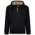 Kam Jeans 709 Sherpa Lined Hoodie Black - Sweatshirts & hoodies - Sweatshirt & Camisolas com Capuz tamanhos grandes
