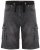 Kam Jeans Dito Denim Shorts Charcoal - Calções - Calções Homem Tamanhos Grandes