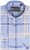 Kam Jeans P038 LS Premium Cotton Check Shirt Denim - Camisas - Camisas Homem Tamanhos Grandes