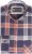 Kam Jeans P038 LS Premium Cotton Check Shirt Navy - Camisas - Camisas Homem Tamanhos Grandes