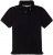 Adamo Klaas Regular fit Polo Shirt with Pocket Black - Pólos - Pólos Tamanhos Grandes Homem