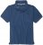 Adamo Klaas Regular fit Polo Shirt with Pocket Denim Blue - Pólos - Pólos Tamanhos Grandes Homem