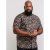 D555 Emmet Floral Shirt Black - Camisas - Camisas Homem Tamanhos Grandes