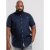D555 Brixton Shirt Navy - Camisas - Camisas Homem Tamanhos Grandes
