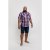 D555 Terell Shirt Navy/Red - Camisas - Camisas Homem Tamanhos Grandes