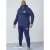 D555 Sergio Half Zip Hoodie Navy - Sweatshirts & hoodies - Sweatshirt & Camisolas com Capuz tamanhos grandes