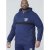 D555 Sergio Half Zip Hoodie Navy - Sweatshirts & hoodies - Sweatshirt & Camisolas com Capuz tamanhos grandes