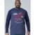 D555 Neill Long Sleeve T-shirt Navy - T-shirts - T-shirts Homem Tamanhos Grandes