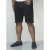 D555 Jude Stretch Denim Shorts Black - Calções - Calções Homem Tamanhos Grandes