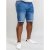 D555 Griffin Denim Shorts Stonewash - Calções - Calções Homem Tamanhos Grandes