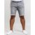D555 Griffin Denim Shorts Grey - Calções - Calções Homem Tamanhos Grandes