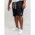 D555 Harvey Fleece Shorts Black - Calças & calções de fato de treino - Calças de Fato de Treino Tamanhos Grandes 
