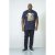 D555 Murray T-shirt Navy - T-shirts - T-shirts Homem Tamanhos Grandes
