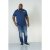 D555 George Polo Navy - Pólos - Pólos Tamanhos Grandes Homem