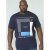 D555 Kenton T-shirt Navy - T-shirts - T-shirts Homem Tamanhos Grandes