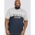 D555 Morris T-shirt Navy - T-shirts - T-shirts Homem Tamanhos Grandes