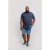 D555 Caspian T-shirt Navy - T-shirts - T-shirts Homem Tamanhos Grandes