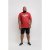 D555 Shelton T-shirt Red - T-shirts - T-shirts Homem Tamanhos Grandes