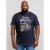 D555 Slater T-shirt Navy - T-shirts - T-shirts Homem Tamanhos Grandes
