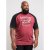 D555 Evans T-shirt Burgundy - T-shirts - T-shirts Homem Tamanhos Grandes