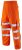 Leo Instow Breathable Executive Cargo Rain pants Hi-Vis Orange - Roupa de trabalho - Roupa de Trabalho Tamanho Grande Homem