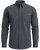 Motley Denim Lisbon Long Sleeve Shirt Charcoal - Camisas - Camisas Homem Tamanhos Grandes