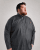 Motley Denim Lisbon Long Sleeve Shirt Charcoal - Camisas - Camisas Homem Tamanhos Grandes