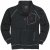 Adamo Manuel Sweatshirt with Zipper Charcoal - Sweatshirts & hoodies - Sweatshirt & Camisolas com Capuz tamanhos grandes