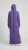 Nora Mikken MARI Maxi Hoodie Dress Purple - Sweatshirt & camisolas com capuz - 