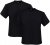Adamo Marlon Comfort fit 2-pack T-shirt Black - T-shirts - T-shirts Homem Tamanhos Grandes