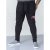 D555 Matt Fashion Sweatpants Black - Calças & calções de fato de treino - Calças de Fato de Treino Tamanhos Grandes 