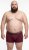 20 Nodi 979 Boxers pack de 3 Bordô/Cinzento/Azul-marinho - Boxers - Boxers Homem Tamanhos Grandes