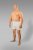 20 Nodi Combed Cotton Jersey Boxer with Front Button Fly White - Roupa Interior & natação - Roupa interior Homem Tamanhos Grandes