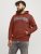 Jack & Jones CALEB Hoodie Red - Sweatshirts & hoodies - Sweatshirt & Camisolas com Capuz tamanhos grandes