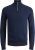Jack & Jones Emil Knitted Pullover Blue - Sweatshirts & hoodies - Sweatshirt & Camisolas com Capuz tamanhos grandes