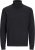 Jack & Jones Basic Knitted Sweater with Rolled Neck Black - Sweatshirts & hoodies - Sweatshirt & Camisolas com Capuz tamanhos grandes