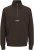 Jack & Jones Soho Sweatshirt with Zipper Brown - Sweatshirts & hoodies - Sweatshirt & Camisolas com Capuz tamanhos grandes