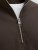 Jack & Jones Soho Sweatshirt with Zipper Brown - Sweatshirts & hoodies - Sweatshirt & Camisolas com Capuz tamanhos grandes