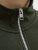 Jack & Jones Soho Sweatshirt with Zipper Green - Sweatshirts & hoodies - Sweatshirt & Camisolas com Capuz tamanhos grandes