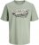 Jack & Jones Logo 2COL T-shirt Iceberg Green - T-shirts - T-shirts Homem Tamanhos Grandes