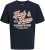 Jack & Jones Logo 2COL T-Shirt Blue - T-shirts - T-shirts Homem Tamanhos Grandes