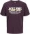 Jack & Jones Logo 2COL T-shirt Purple - T-shirts - T-shirts Homem Tamanhos Grandes
