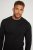 JP1880 Two-piece Pyjamas Long Sleeve and Long Trousers Black - Roupa Interior & natação - Roupa interior Homem Tamanhos Grandes
