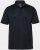 JAY-PI Quickdry Polo Short Sleeve Black - Pólos - Pólos Tamanhos Grandes Homem