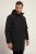JP1880 Warm Parka with Wind Cuffs Black - Casacos - Casacos Homem Tamanhos Grandes