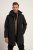 JP1880 Warm Parka with Wind Cuffs Black - Casacos - Casacos Homem Tamanhos Grandes