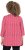 Ulla Popken Minimalist Ho Ho Ho Print 3/4 Sleeve Tee Salsa Red - T-shirts estampadas para mulher - 